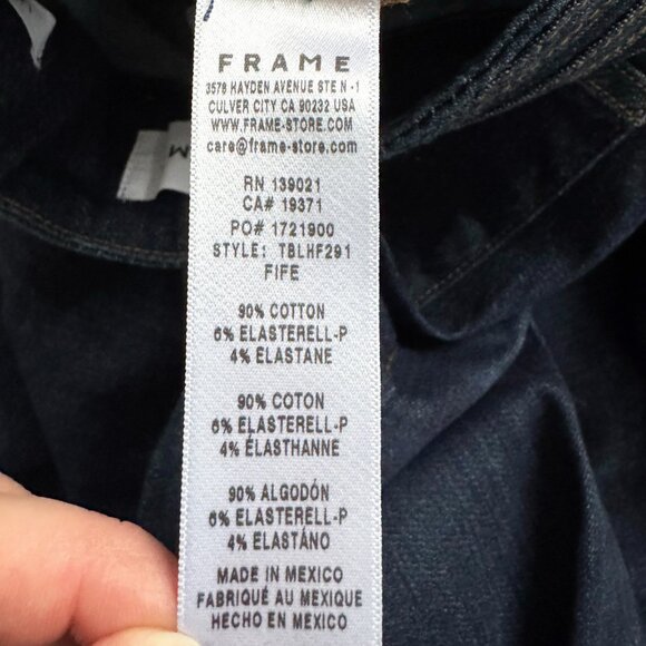 Frame "Le High Flare" Jean in "Fife", size 24 - Picture 10 of 12